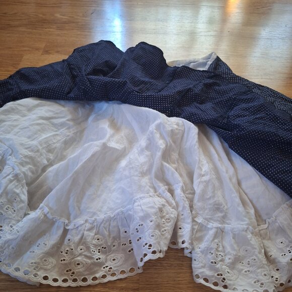 Vintage polka dot midi skirt - Picture 4 of 4